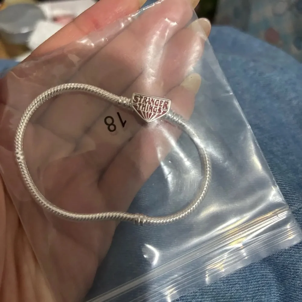 17cm Pandora All Logo x Stranger Things Bracelet Only New